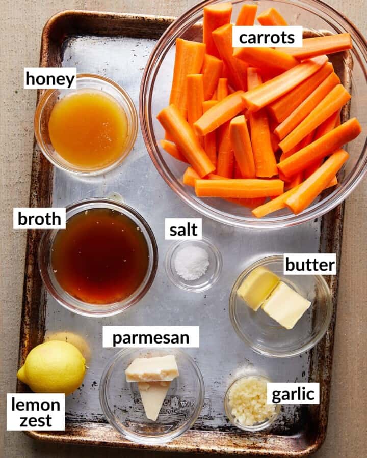 Easy Glazed Stovetop Carrots Recipe Bites with Bri