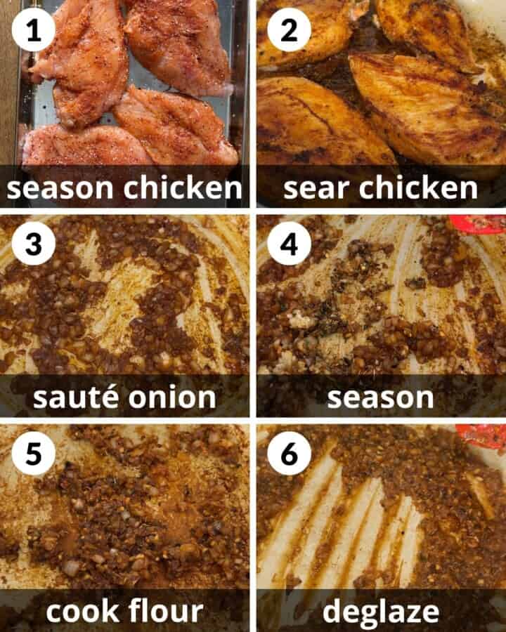 Creamy Lemon Chicken (in 30 Minutes & One Skillet) - Bites with Bri