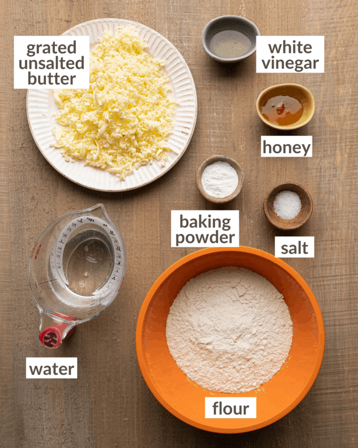 Homemade Drop Biscuit Recipe (No Milk) Bites with Bri