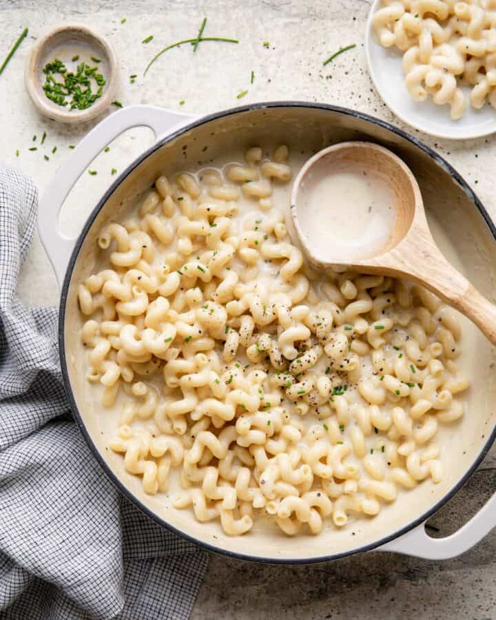 how to make a cheese sauce for pasta without flour