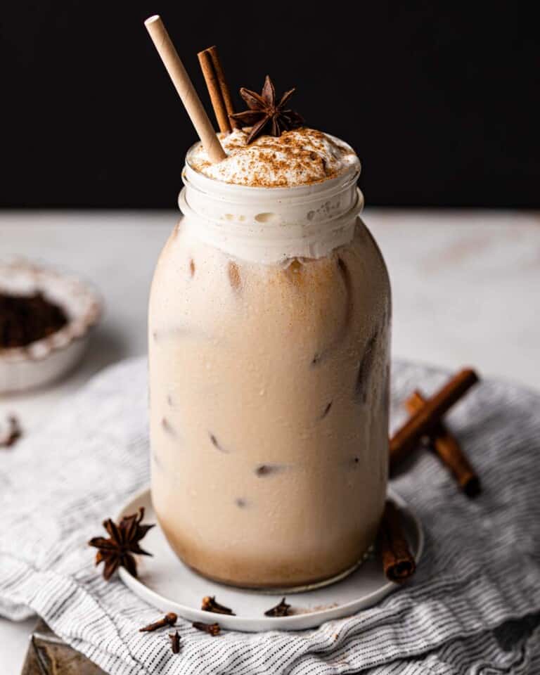 Chai Latte (Tea) Starbucks Copycat | Bites with Bri