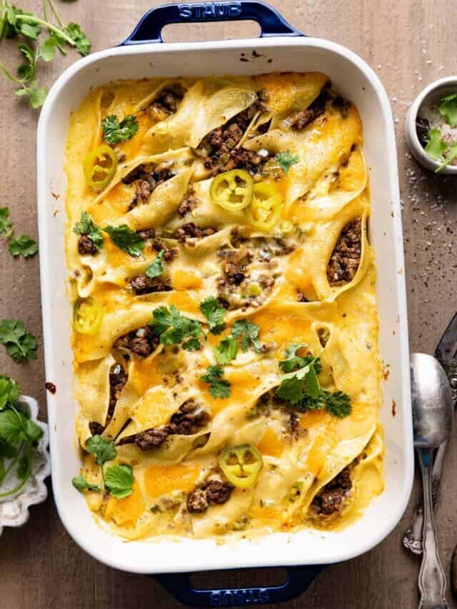 Philly Cheesesteak Stuffed Shells