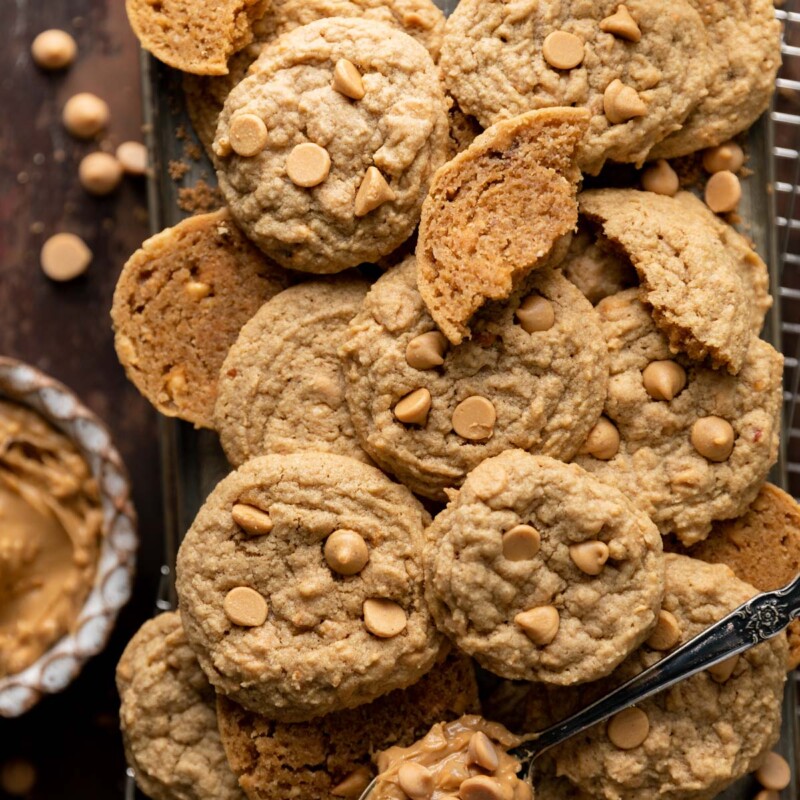 Almond Flour Peanut Butter Cookies Bites with Bri