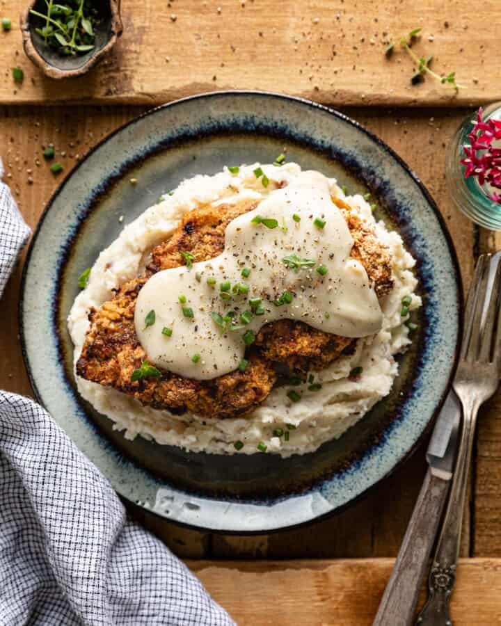 Air Fryer Chicken Fried Steak Recipe (Homemade & Frozen)