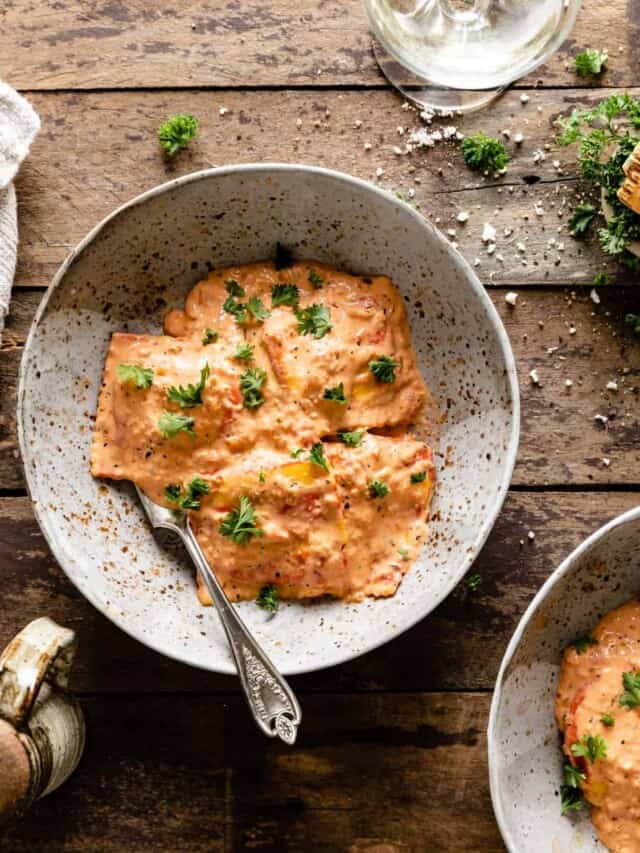 Lobster Ravioli Sauce Recipe Bites with Bri