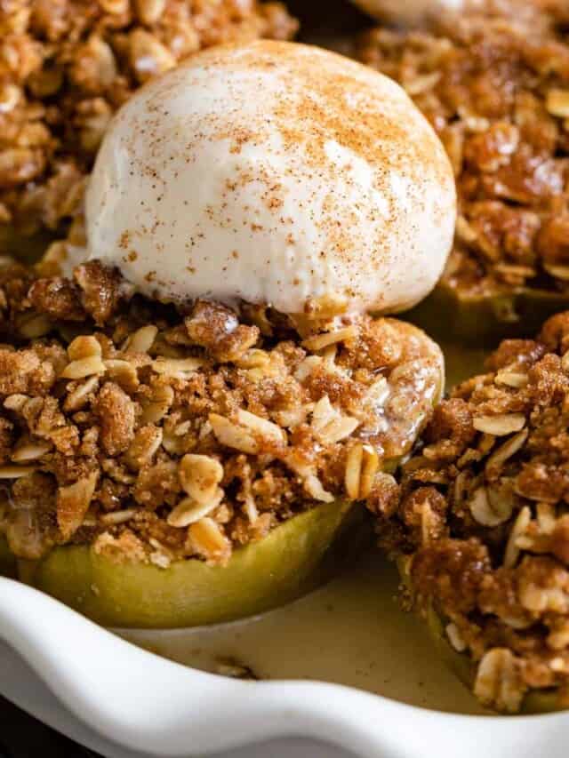 Air Fryer Apples Bites with Bri