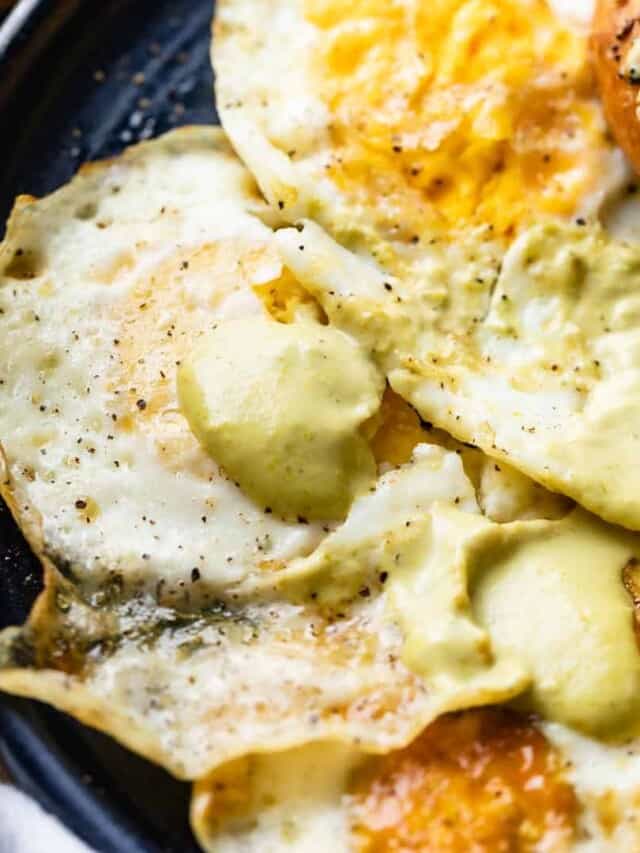 Easy Over Hard Egg Recipe Bites with Bri