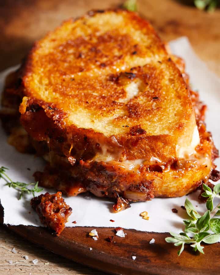 Bolognese Sandwich Bites with Bri