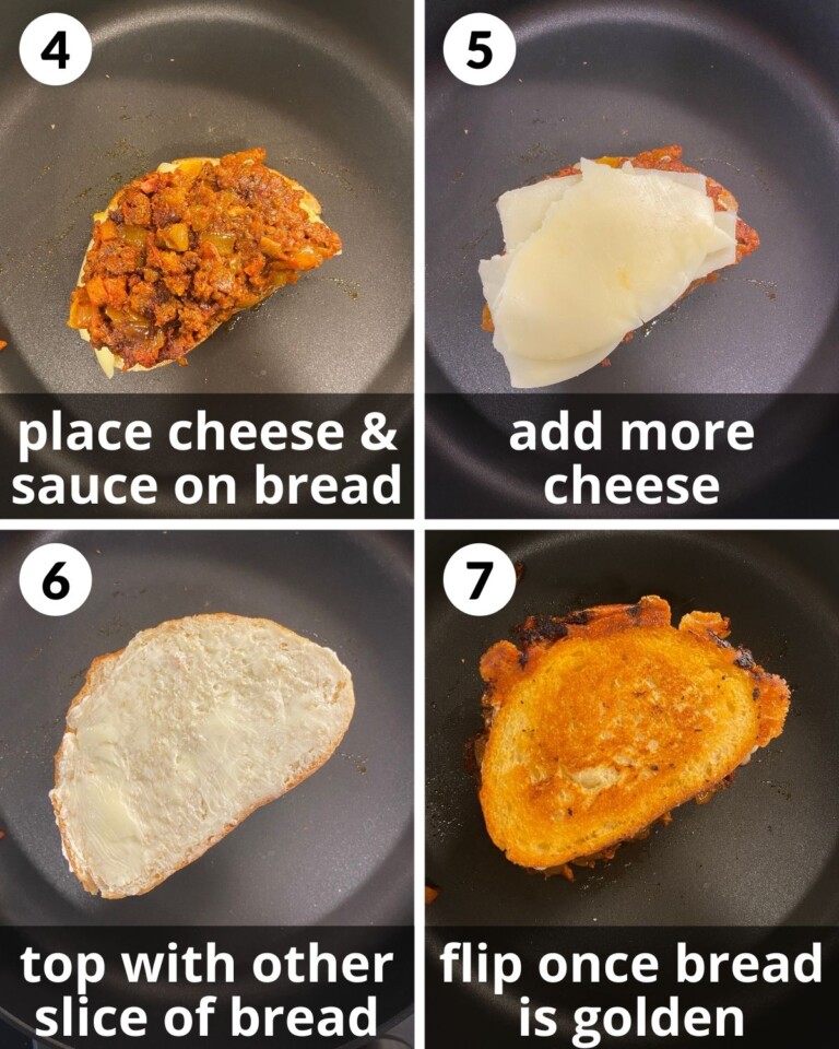 Bolognese Sandwich Bites with Bri