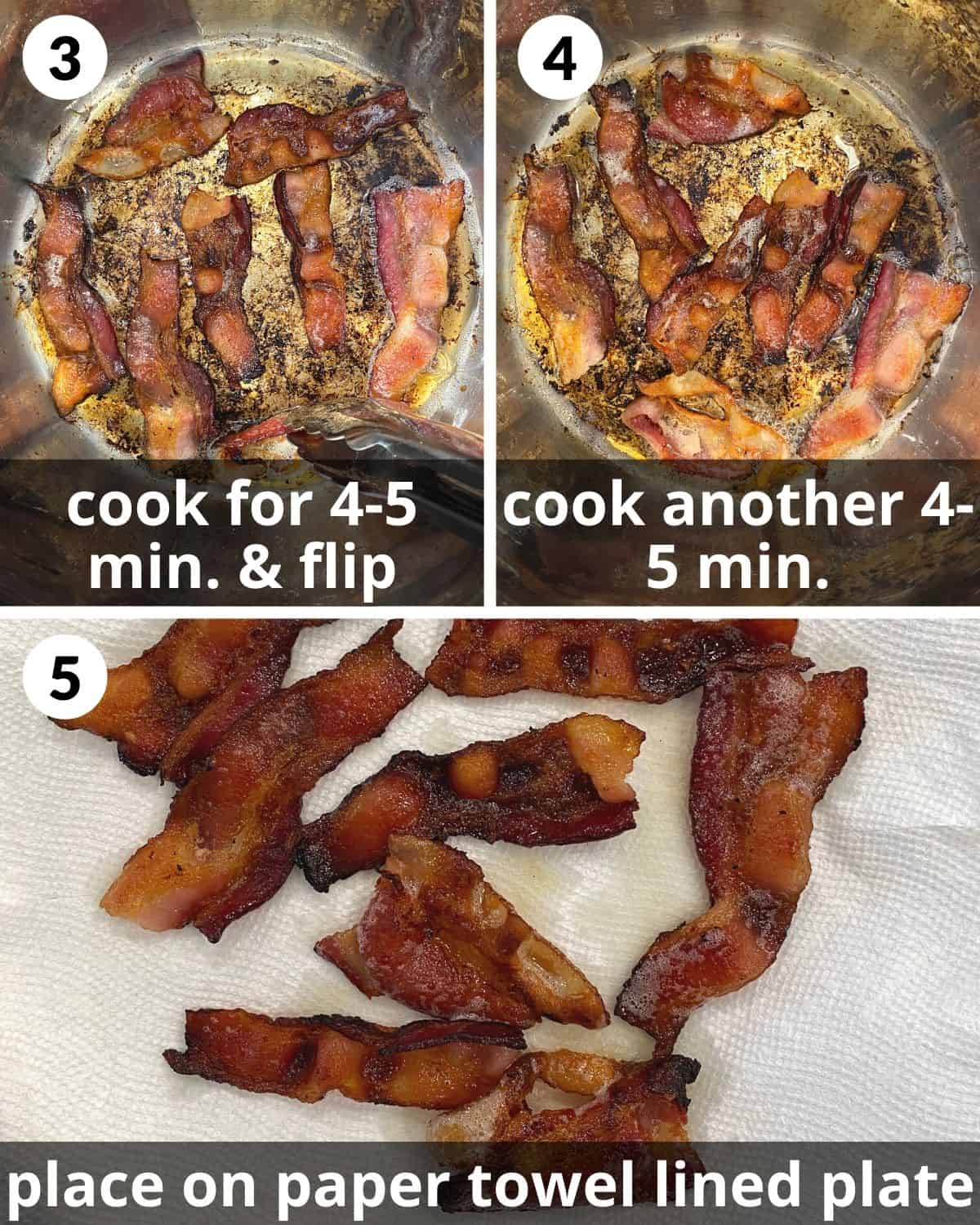 Can you cook bacon best sale in the instant pot