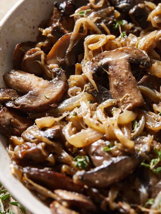 Caramelized Mushrooms and Onions