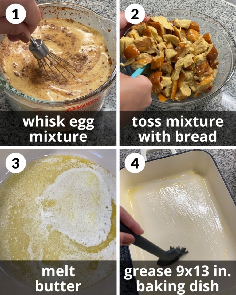 Apple Bread Pudding - Bites with Bri