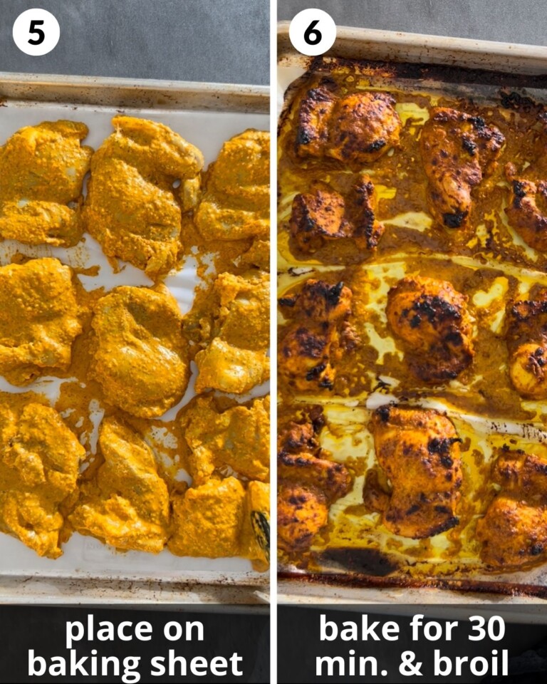 Greek Yogurt Marinated Chicken Bites with Bri