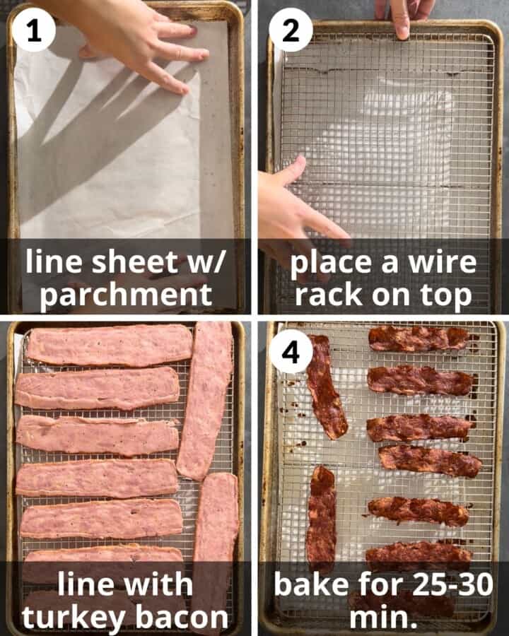How to Cook Turkey Bacon in the Oven Bites with Bri