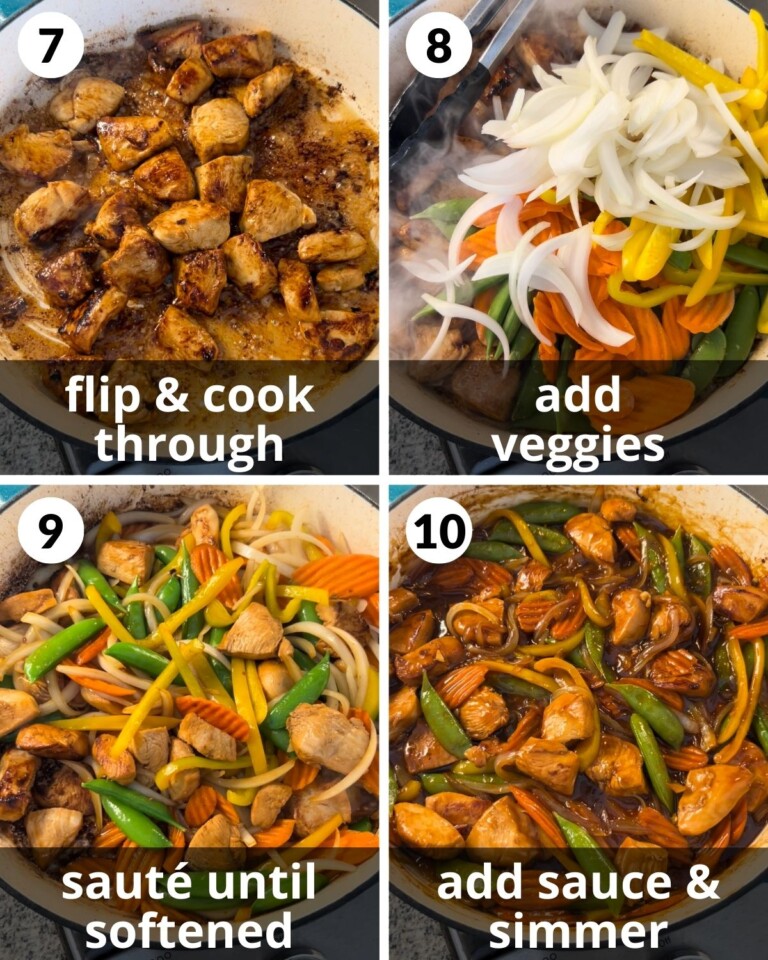 Stir Fry Marinated Chicken - Bites with Bri