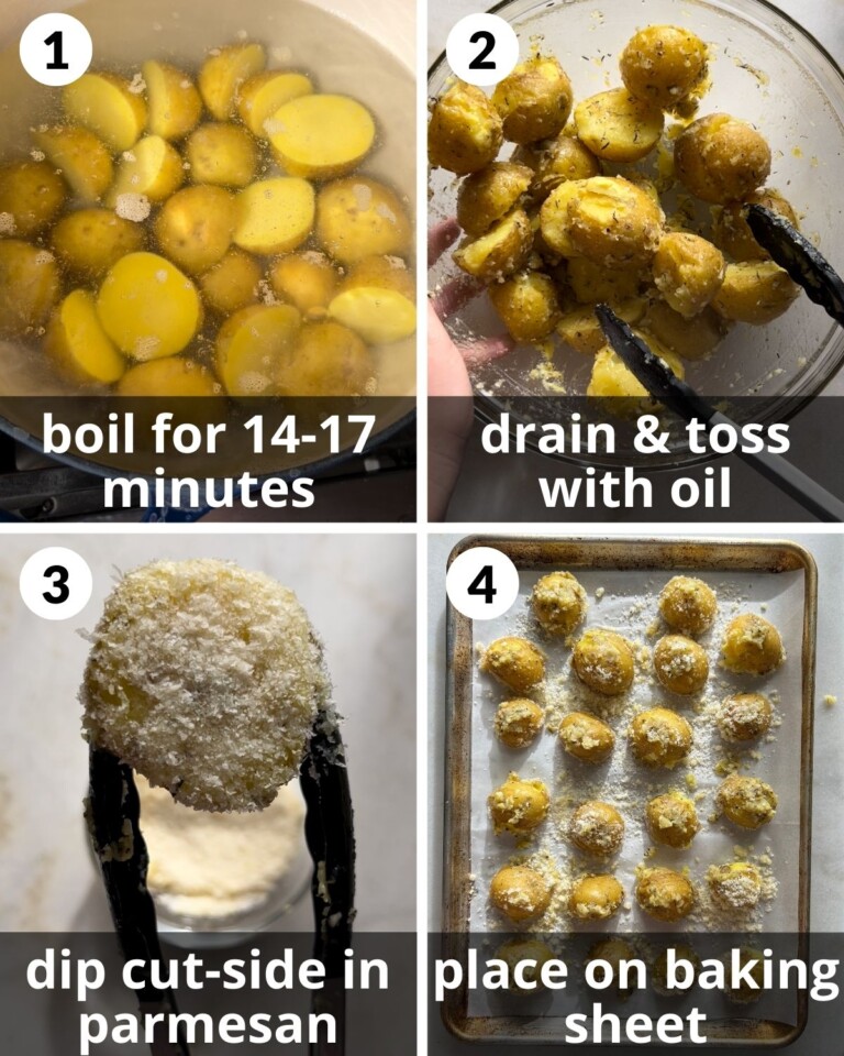 Oven Roasted Yukon Gold Potatoes - Bites with Bri