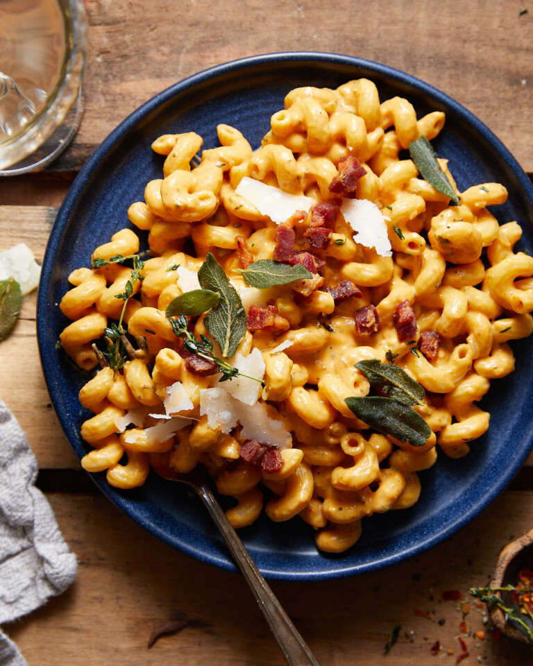 Pumpkin Pasta Sauce Bites with Bri