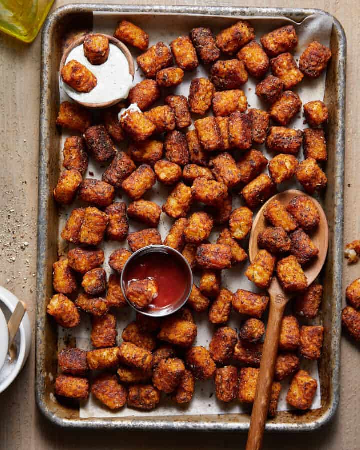 Seasoned Tater Tots (Frozen) - Bites With Bri