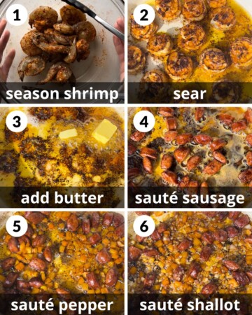 Creamy Cajun Shrimp & Sausage Pasta - Bites with Bri