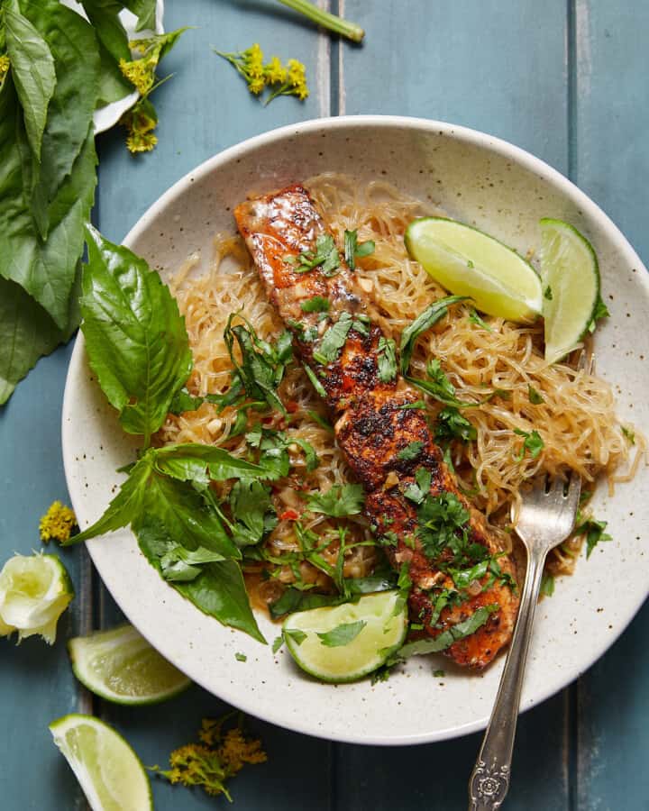 Coconut Lime Salmon Bites with Bri