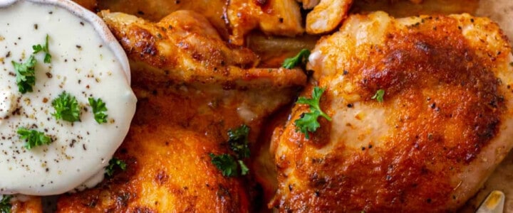 25 Simple Boneless Skinless Chicken Thigh Recipes - Bites with Bri