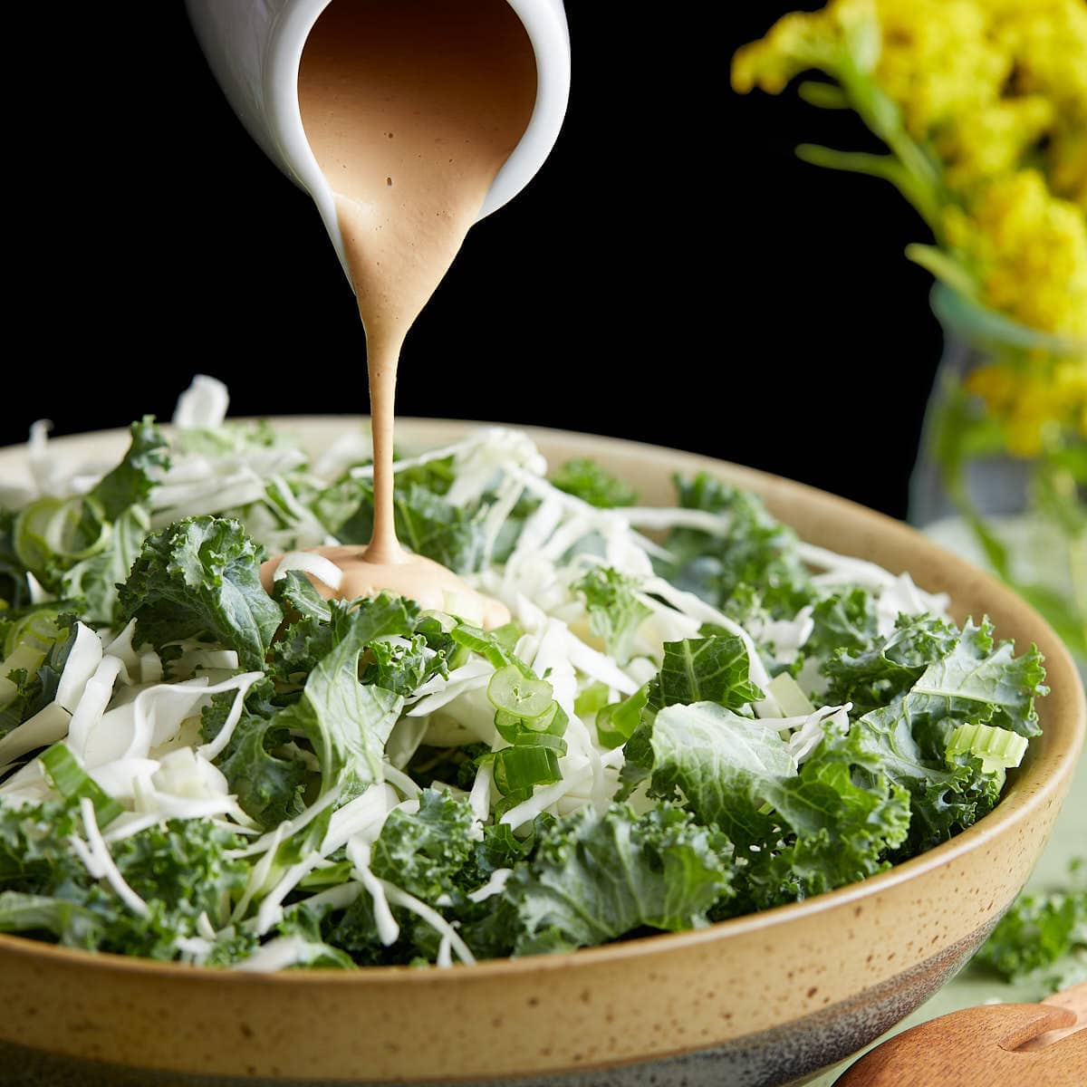 Spicy Cashew Dressing - Bites with Bri