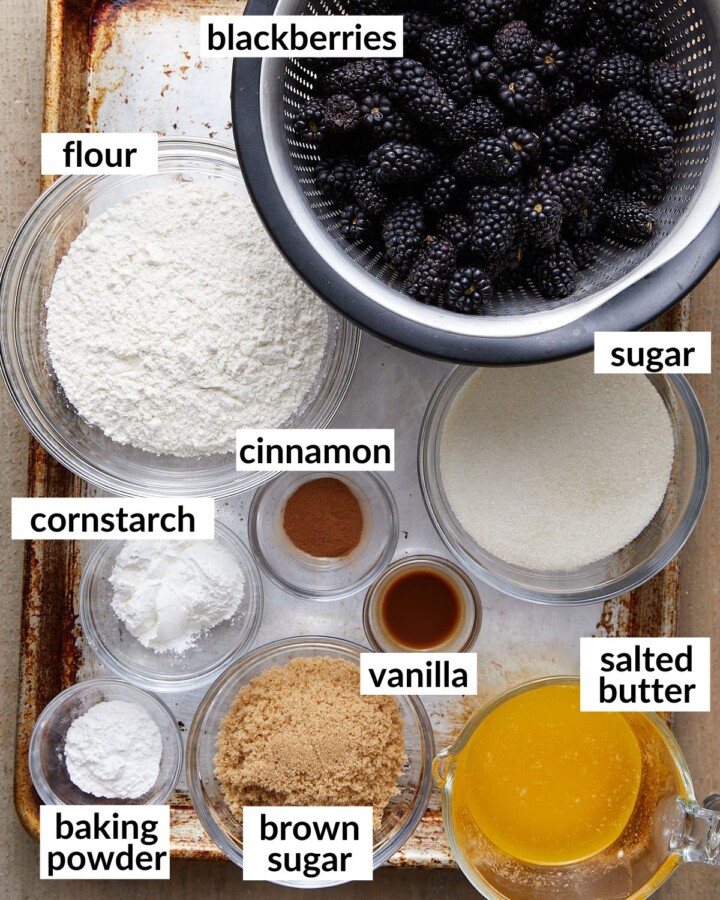 Easy Dutch Oven Blackberry Cobbler Bites with Bri