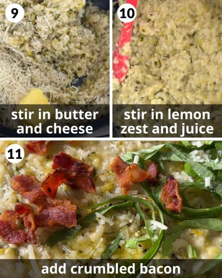 Creamy Zucchini Risotto Recipe on the Stovetop Bites with Bri