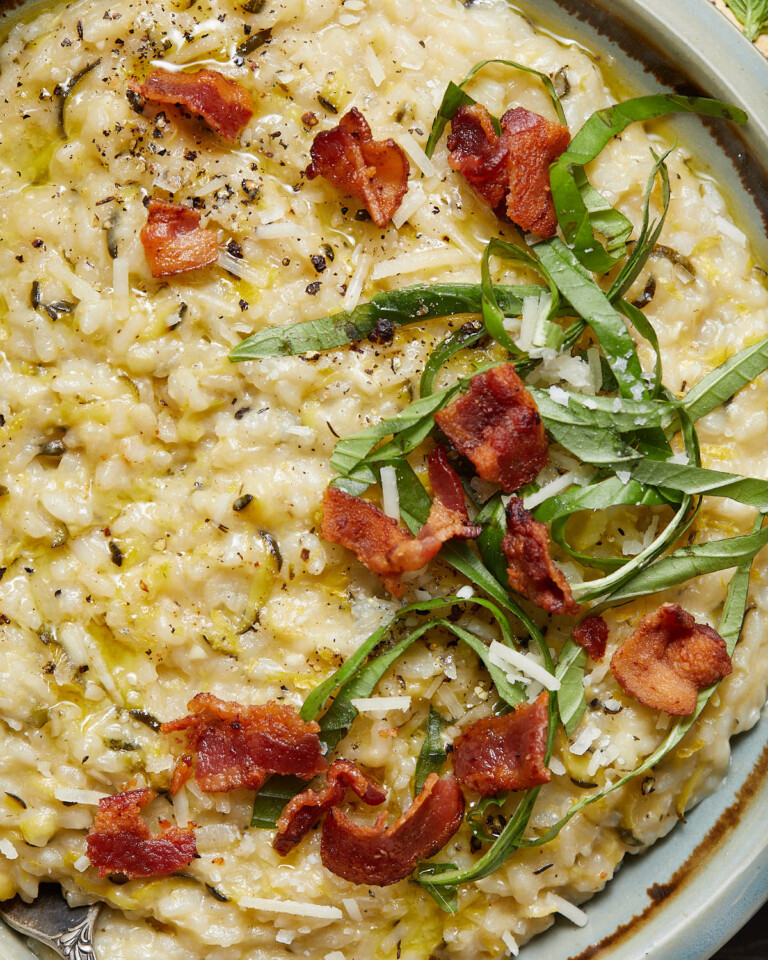 Creamy Zucchini Risotto Recipe on the Stovetop Bites with Bri