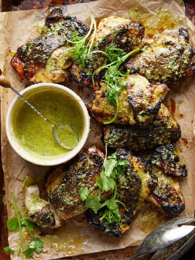 Air Fryer Cilantro Lime Chicken Bites with Bri