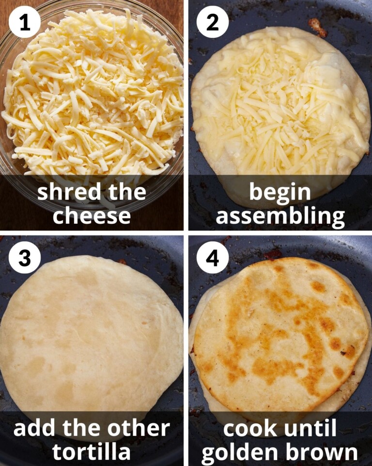 Easy Cheese Quesadilla Recipe - Bites with Bri