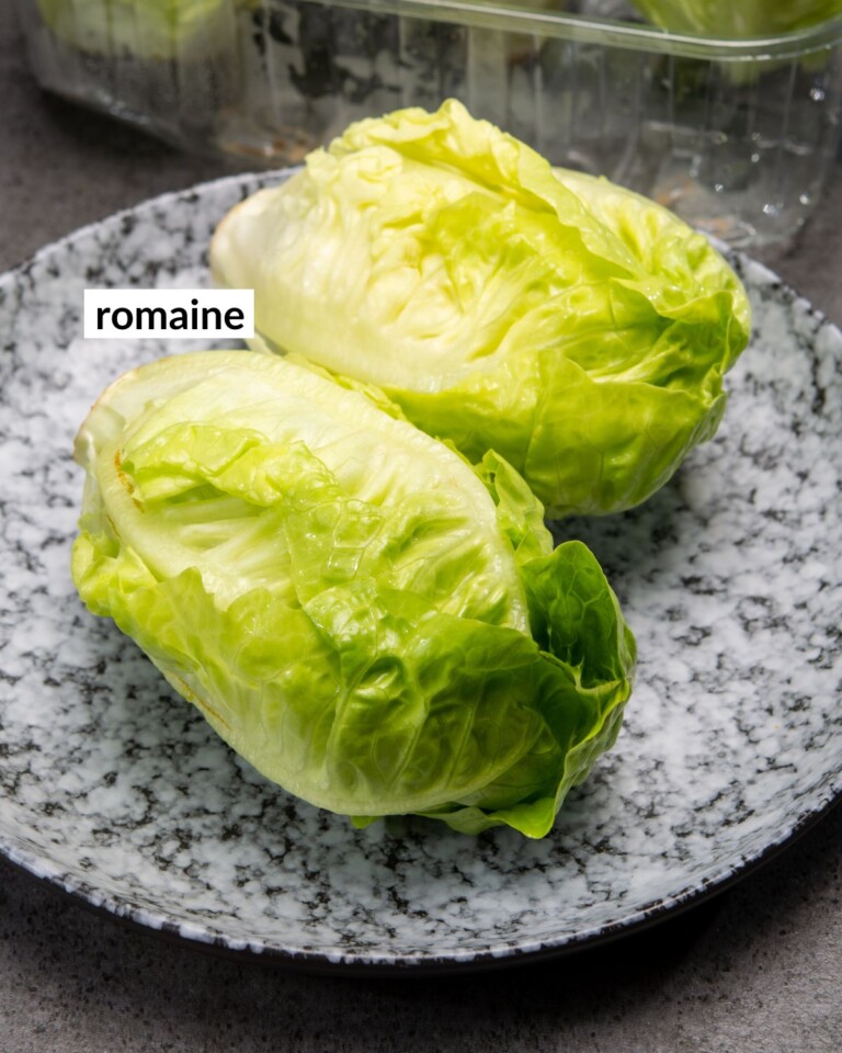 How To Cut Romaine Lettuce for Salad (Caesar, etc.) Bites with Bri