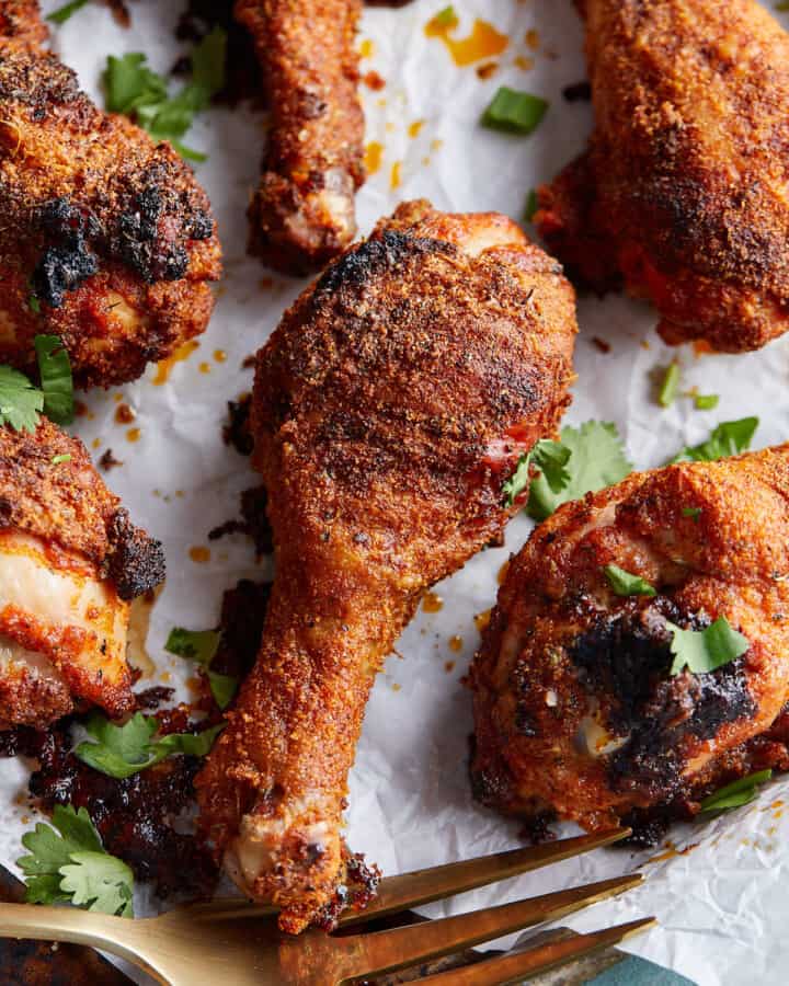 Best Crispy Baked Chicken Legs (Drumsticks) Bites with Bri