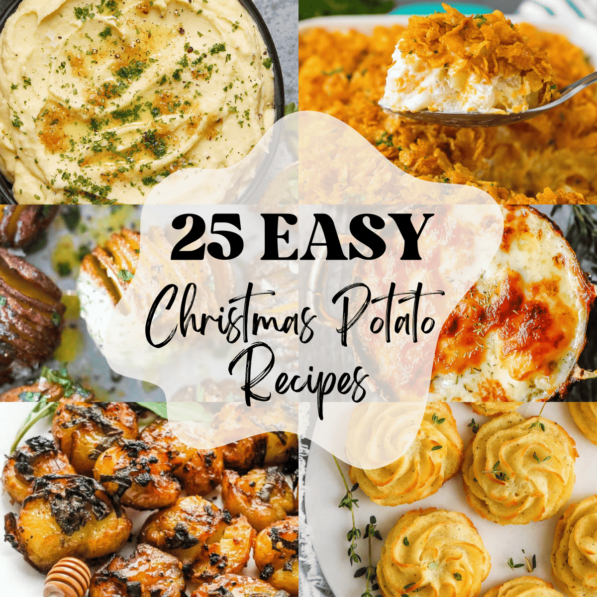 25 Easy Christmas Potato Recipes Side Dishes Bites with Bri